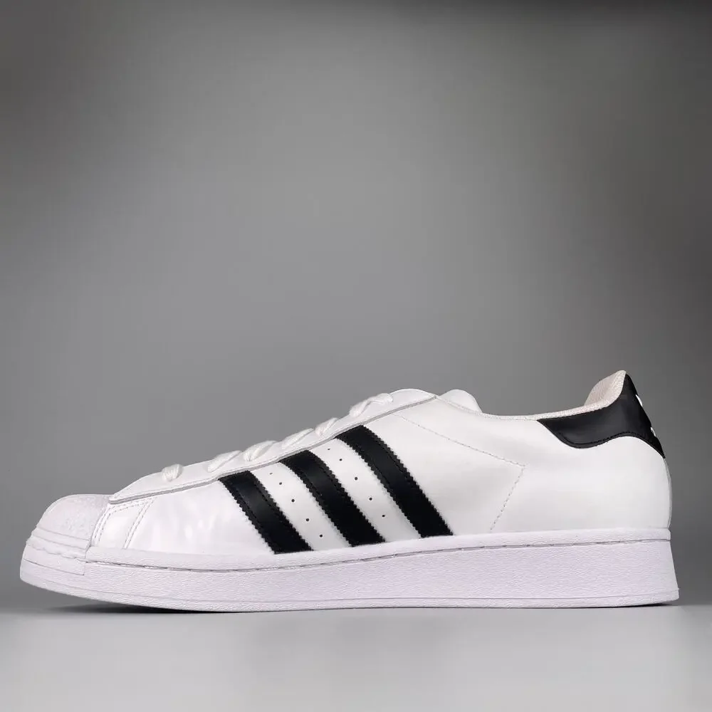 Adidas Superstar Men's 13 White Black Athletic Lifestyle Shoes Casual Sneakers